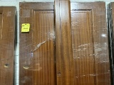 2-Panel Mahogany Doors w/Jambs, 30