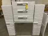 Wall Hung Vanity w/Mirror & Side Cabinet, 28