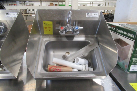 Stainless Steel Hand Sink w/Faucet