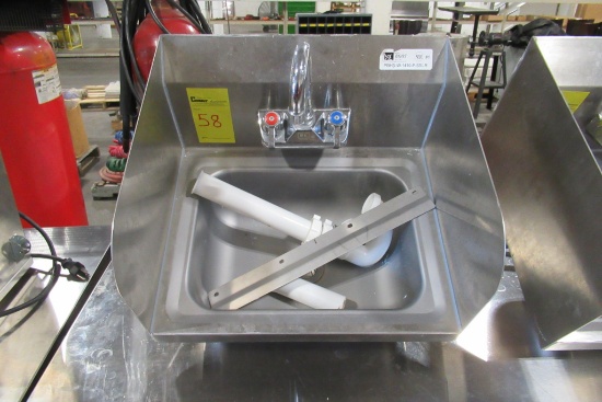 Stainless Steel Hand Sink w/Faucet
