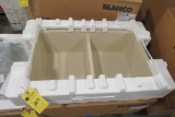 Blanco Undermount Double Bowl Sink, Biscuit