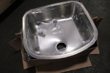 Blanco Wave Single Bowl Undermount Sinks, Stainless Steel  (2 Each)