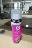 Spray Perfection Spray-On Nail Polish, Black 2(144) 288 Each (2 Cases)