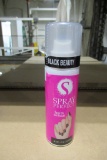 Spray Perfection Spray-On Nail Polish, Black 4(144) 576 Each (4 Cases)