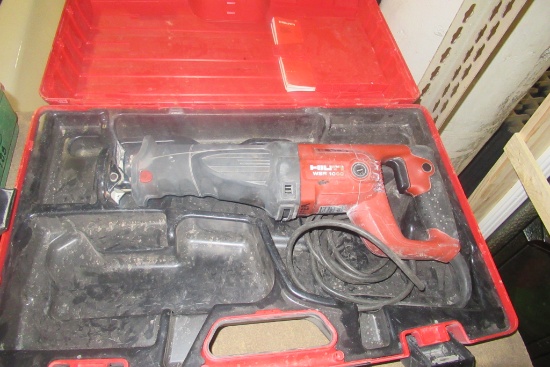 Hilti WSR1000 Corded Reciprocating Saw w/ Case