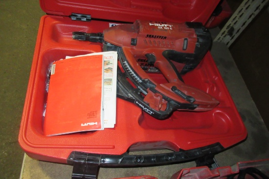 Hilti GX100E Fully Automatic Gas Nail Gun w/Case