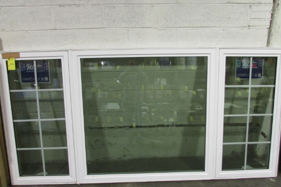 Triple Casement Window, 108" x 52"