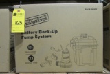 Battery Back-Up Pump System