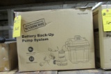 Battery Back-Up Pump Systems  (2 Each)