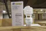 Fluorescent T2 Super Mini Spiral 23 Watt Bulbs  (150 Each) (Lot)