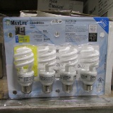 Maxlite Energy Savings Bulbs  (144 Each) (Lot)