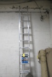 Werner Aluminum Extension Ladder, 24'