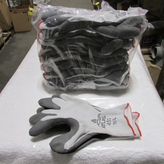 Work Gloves, Lg.  (12 Prs/Pkg)  (11 Pkgs)