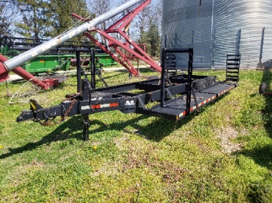 2011 Behnke Tandem Axle Adjustable Spray Trailer, 8'x16' (Trailer Being Sold Without Title)