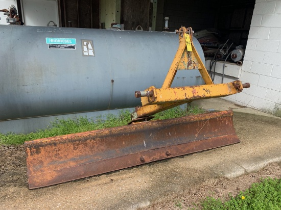 1990 Arps Adjustable 3-Point Hitch Scraper Blade, 8’