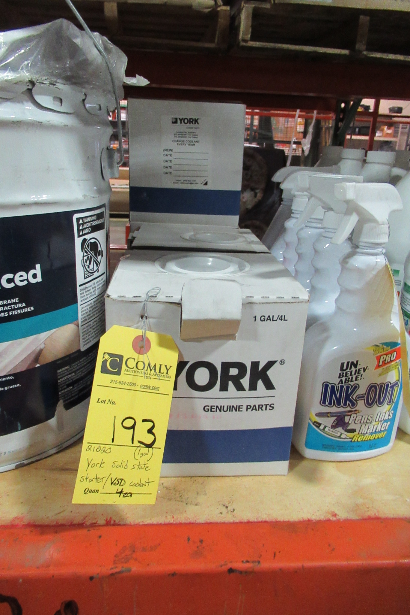 York Solid State Starters/VSD Coolant (1Gal) (4 Proxibid