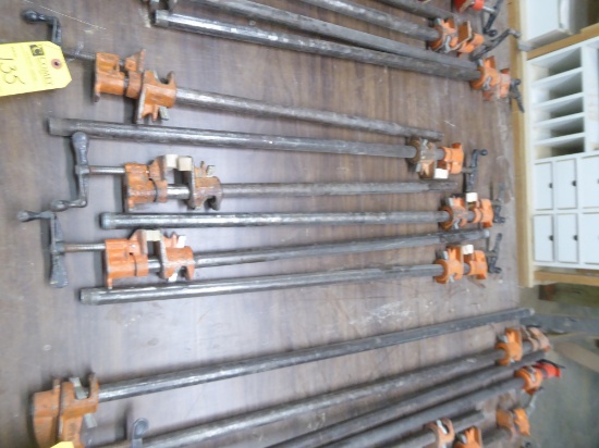 Pipe Clamps, 3' Asst. (7 Each)