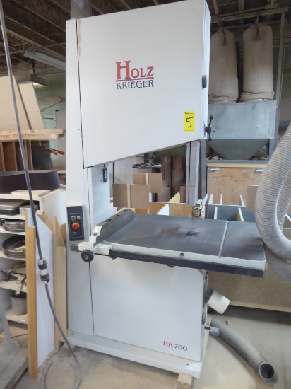 Holz Krieger Band Saw, m/n HK700, s/n  5089