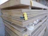 Sheets of Plywood & Particle Board, Asst. (26 Each)