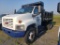 2008 GMC C7500 Single Axle Dump Truck, Regular Cab, Diesel, Automatic Transmission