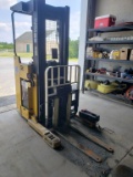 Yale Electric Stand-Up Picker Forklift, 3,500 Lb. Cap., 246 Hours w/Charger