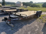 2019 Fabrique Par Sure-Trac Tandem Axle Tilt Trailer, 6' x 16' w/Wood Deck, m/n ST8218FWTE-B-140