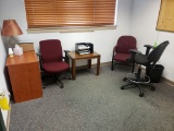 File Cabinet, End Table, Chairs, Etc., Asst.  (Lot)