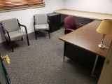 Desks, Chairs, Bookcase, Etc., Asst.  (Lot)