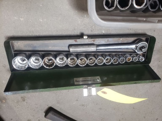 Socket Set, 15 Pc.  (Set)