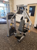 Precor Converging Chest Press, Selectorized, m/n Discovery, s/n BA82J25180001