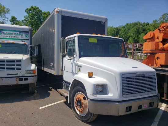 1996 Freightliner FL60 Single Axle Box Truck, 26', Diesel, 6-Speed Manual Transmission, Air Brakes