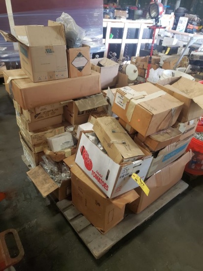 Neon Sign Parts, Etc., Asst.  (Skid)
