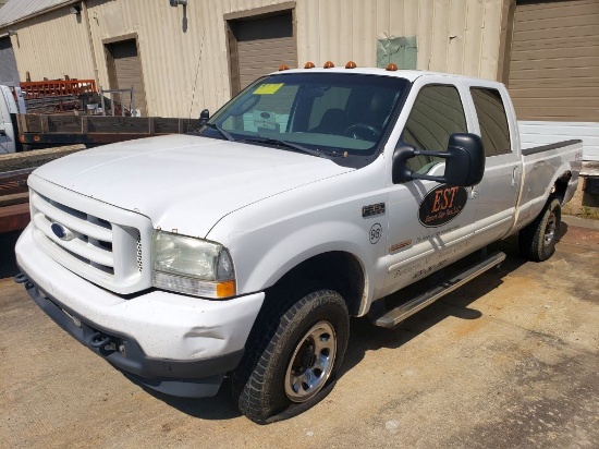 2004 Ford XLT Super Duty Quad Cab Pick-Up Truck, Power Stroke Turbo Diesel V8, Automatic Transmissio