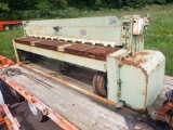 Pexto 10' Mechanical Shear, m/n 14-U-100, s/n 712047