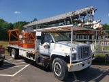 1994 Chevrolet Single Axle Crane Truck, Diesel, Automatic Transmission, Air Brakes, 245,810 Miles