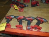 Milwaukee 18VImpact Wrenches (No Battery) (4 Each)
