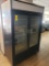True Dbl. Glass Door Refrigerator, m/m GDM-47-HC-LD, s/n 9071289