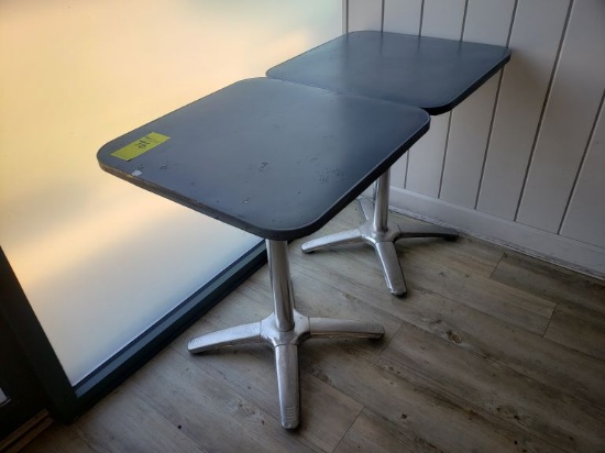 Patio Tables, 24" x 24"  (2 Each)