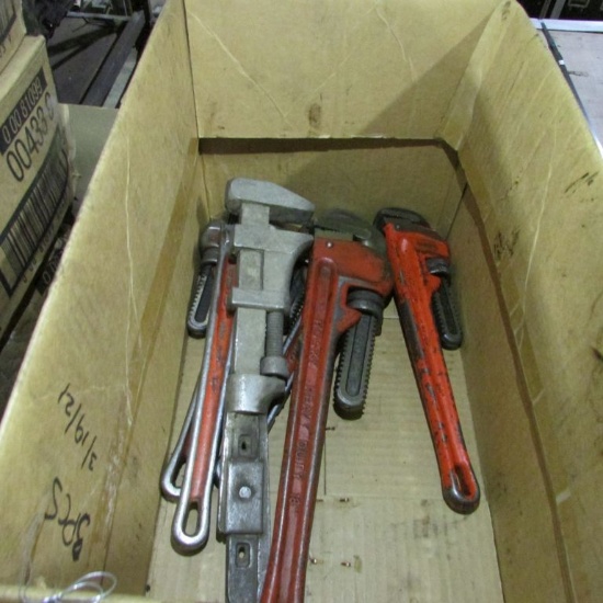 Ridgid Pipe Wrenches (7 Each)