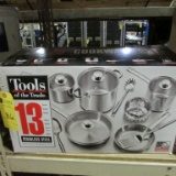 Stainless Steel Cookware Set, 13Pc. (Set)