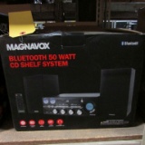 Magnavox Bluetooth 50-Watt CD Shelf System