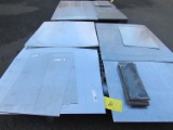Aluminum & Stainless Steel Sheets (23 Pcs)
