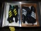 Adidas, Patrick & Diadora Rugby Spikes, Asst., Size 9 & 9 1/2 (6 Pairs)