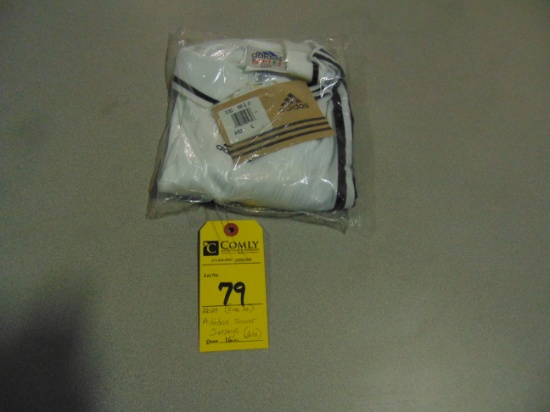Adidas Soccer Jersey's, White, Size XL (16 Each)