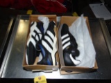 Adidas Indoor Soccer Shoes, Asst., Size 8 1/2 (11 Pairs)