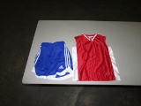 Sports Jersey's, Shorts & Sweat Pants, Black & White & Blue & White, Asst. Size M, L & XL (22 Each)