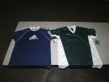Adidas, Diadora Soccer Shirts, Asst. Size S, L & XL (17 Each)