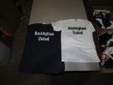 Adidas & Buckingham Soccer Shirts, White, Green & Blue, Asst. Size S, L & XL (25 Each)