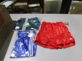 Adidas Shorts, Asst. (Green, Red, Blue) (Sm, Lg, X-Lg) (14 Each)