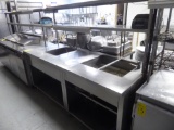 Stainless Steel Worktop Sink w/Rack & Hatco Food Warmer (Lot)